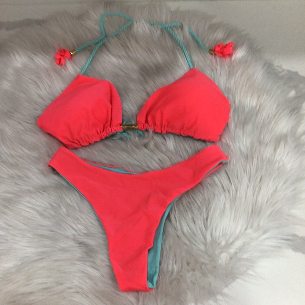 Australian Based Swimwear Fiorella Reversible Bikini large